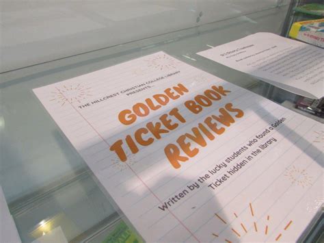 Golden Ticket Book Reviews