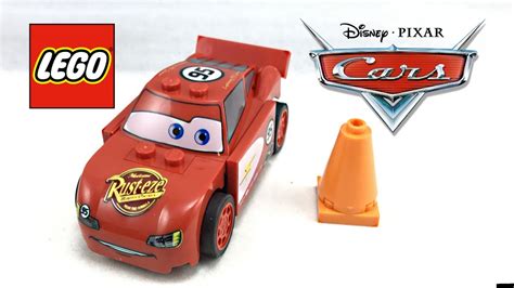 Lego Cars Radiator Springs Lightning Mcqueen Review 2011 Set 8200 Youtube