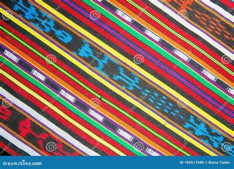 Traditional Textile Pattern In Guatemala Editorial Photo ...