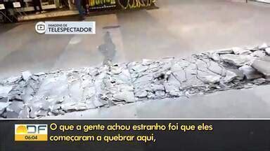 Bom Dia DF Agefis Embarga Obra No Conic Depois De Parte Do Teto Cair