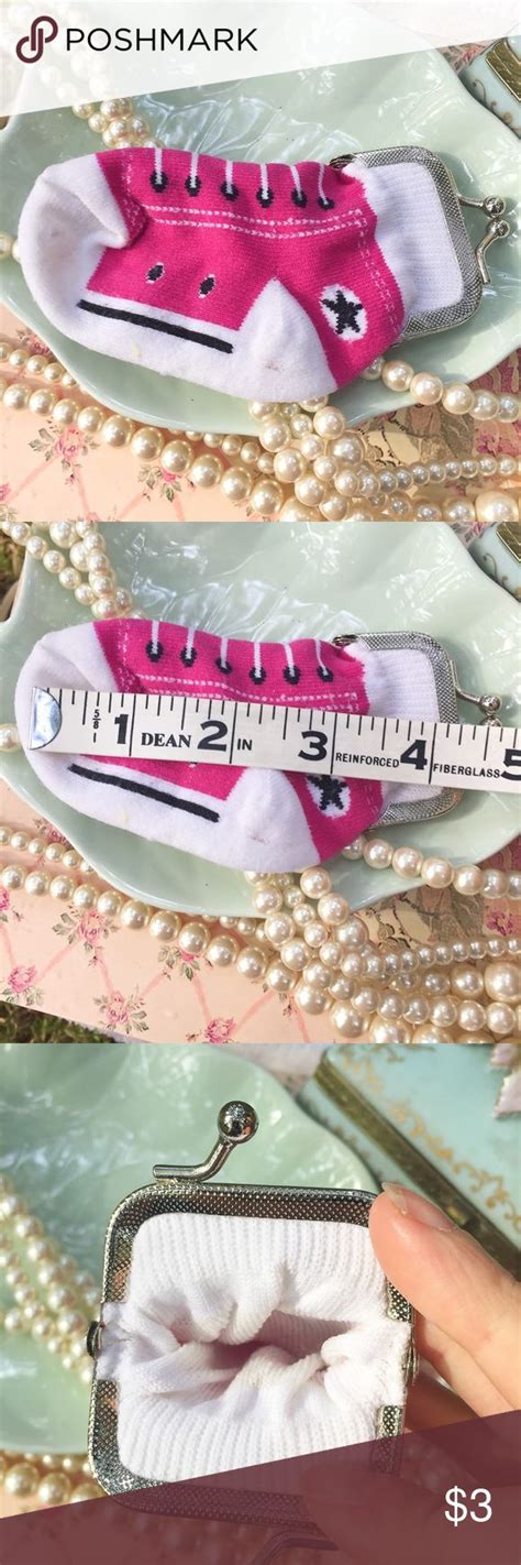 Converse Styled Sock Coin Purse