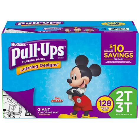 Huggies Pull-Ups Training Pants for Boys (Choose Your Size) - Walmart.com