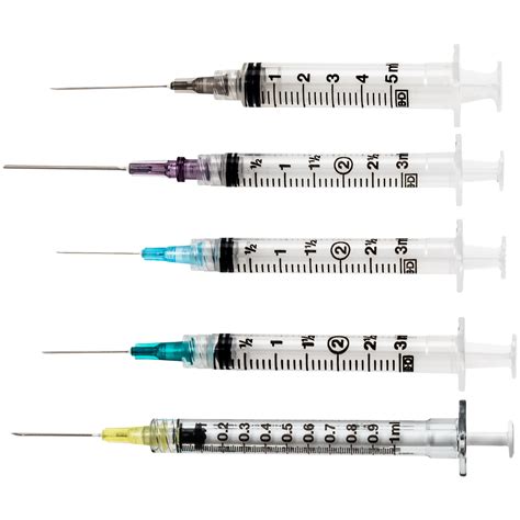 Bd Luer Lok™ Syringe With Attached Needle 20 G X 1 In Sterile Single