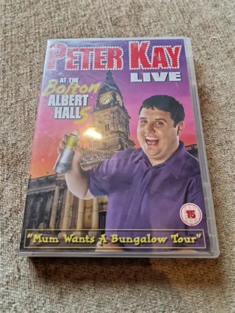 Peter Kay Live At The Bolton Albert Halls Dvd 2003 Good Eur 470