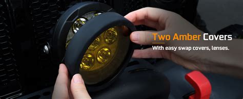 Amazon Braveway Motorcycle Led Driving Fog Lights In W