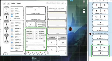 How To Use Roll20 Character Sheet - Elite Adventures