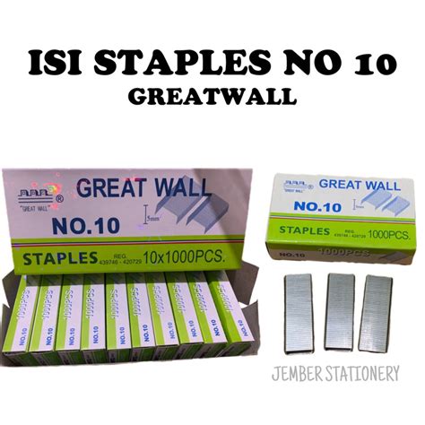 Jual Slop Isi Staples Great Wall No Shopee Indonesia