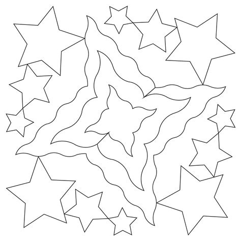 Friendship Star 003 Digital Pattern Sweet Dreams Quilt Studio