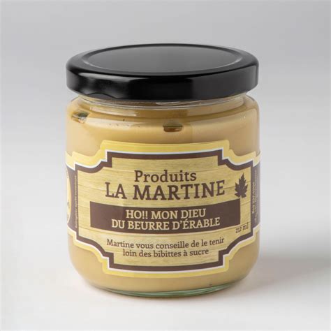 Beurre D Rable Ml Produits La Martine