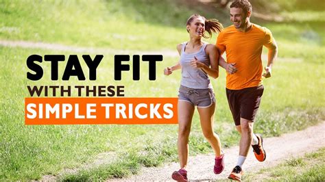 5 Easy Ways To Stay Fit Youtube