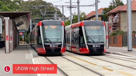 Sydney Light Rail Vlog 32 Unsw High Street Youtube