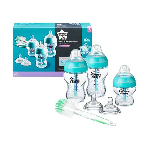 Tommee Tippee Wide Neck Pure Glass Bottle With Heat Sensing Anti Colic