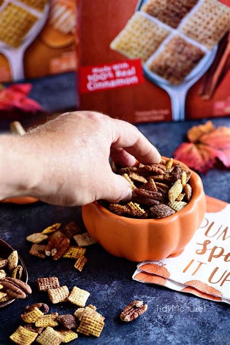 Pumpkin Spice Chex Mix Is Party Perfect Tidymom®