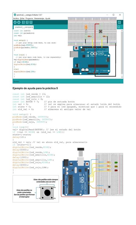 Actividades T Cnico Sistemas Lissyvancelis Pr Ctica B Sica Con Arduino