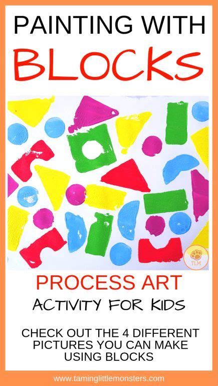 4 Easy Block Painting Art Ideas For Kids Art Activities For Kids