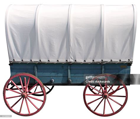 Covered Wagon High-Res Stock Photo - Getty Images