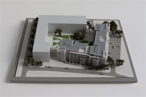 3D Printed Model Buildings