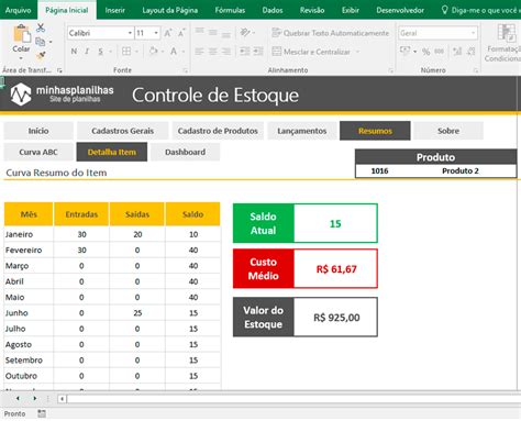 Planilha De Controle De Estoque Minhas Planilhas 77760 The Best Porn