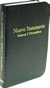 Spanish Nuevo Testamento Y Salmos De Bolsillo Vb Rvr Rvr