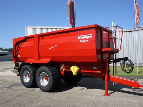 Remorque Benne Big Body 600 Krampe Fahrzeugbau GmbH Tandem