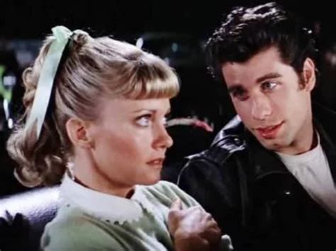 Olivia Newton-John and John Travolta dress up in Grease costumes | news ...