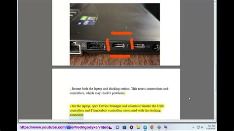 Fix Dell Docking Station Not Working On Windows Pc Laptop Youtube