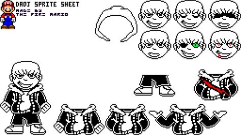 Pixilart Daoj Sprite Sheet By Ryannothere