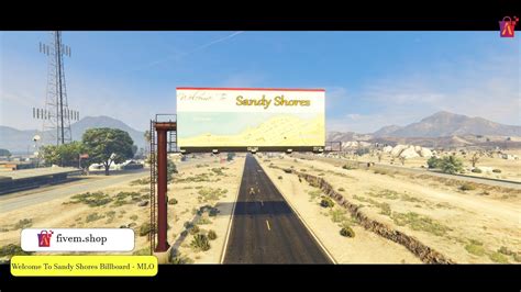 FiveM Billboards Sandy Shores MLO FiveM Fivem Billboard Free YouTube