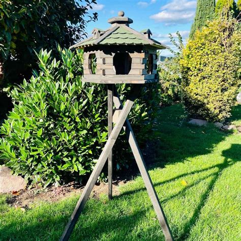 Darlux Vogelfutterhaus Xl Sechseck Vogelhaus St Nder Futterstelle