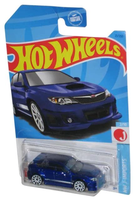 HOT WHEELS HW J Imports 2 10 2021 Subaru Wrx Sti Bleu Voiture 21 250