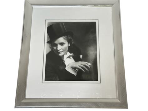 Original Marlene Dietrich Photograph By Old Hollywood Photographer