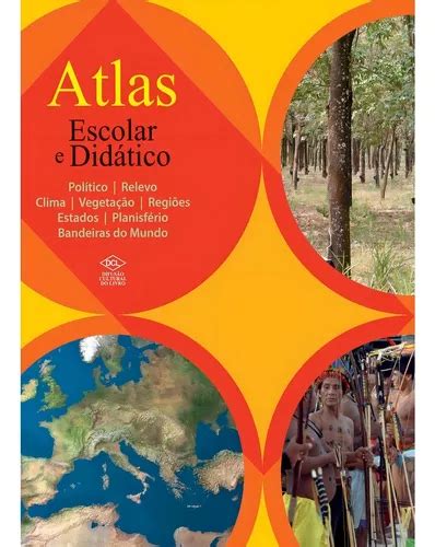 Atlas Geogr Fico Do Estudante Escolar E Did Tico Capa Dura Mercadolivre