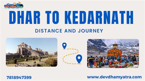 Dhar To Kedarnath Distance And Travel Guide