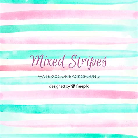 Free Vector | Colorful watercolor stripe background