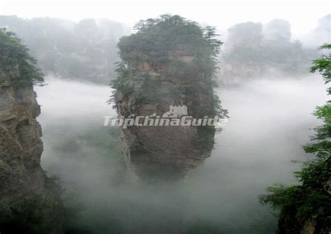 Tianzi Mountain China, Also Known as Avatar Mountain - Tianzi Mountains ...