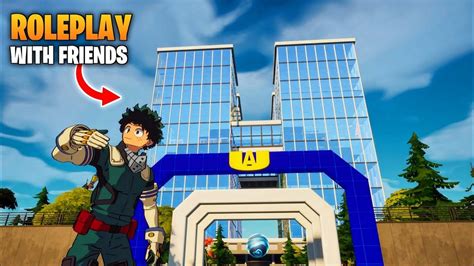 Fortnite My Hero Academia Map With Code Youtube