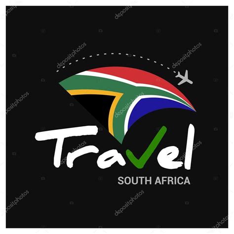 South Africa travel company logo — Stock Vector © ibrandify #93967248