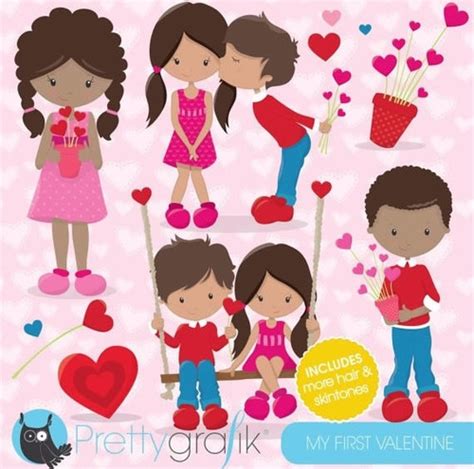 Kit Imprimible San Valentin Corazones Imagenes Clipart Cod11 Cuotas