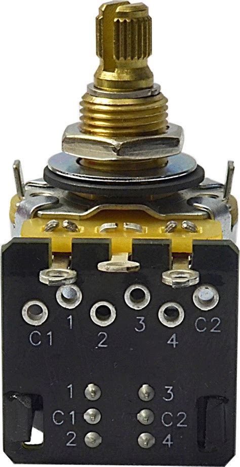 Mojotone K Cts Dpdt Push Pull Potentiometer Zzounds