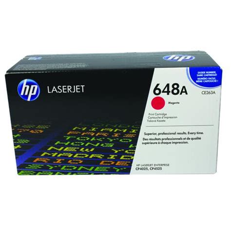 HP 648A Magenta Toner Original LaserJet CE263A 0705 158 895