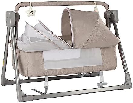 Amazon Kreiaoer Rocking Recliner Crib Basket Automatic Baby