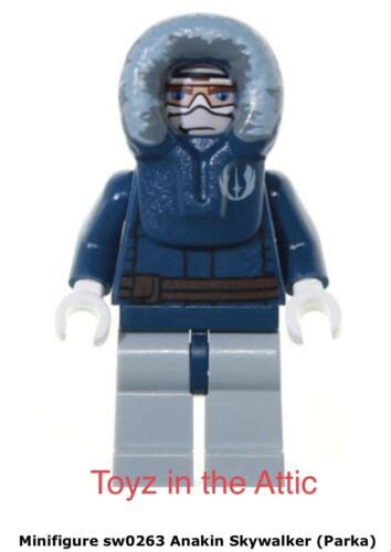 Lego 1x Sw0263 Anakin Skywalker Parka Clone Wars Nm 8085 Ebay