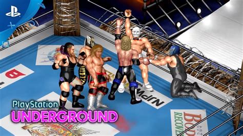 Fire Pro Wrestling World Ps Gameplay Ps Underground Youtube