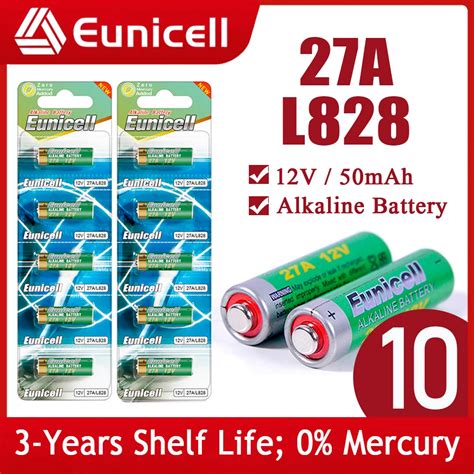 Eunicell New Pcs V L A Alkaline Battery G A Mn Ms Gp A