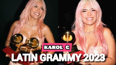 Karol G Arras En Los Premios Latin Grammy En Espa A V Deo