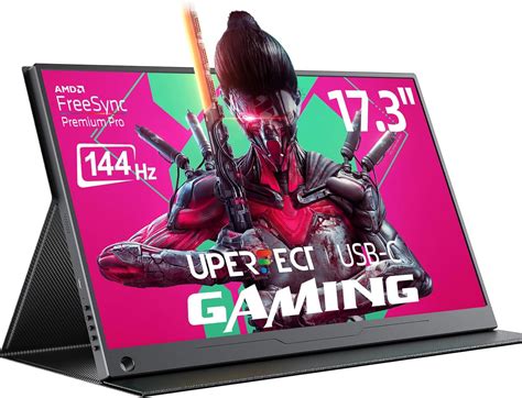 UPERFECT Monitor Portátil para Jogos 17 3 Polegadas 144 Hz Amazon