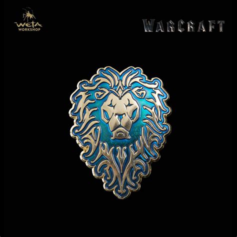 The Museum Warcraft Alliance Icon Pin