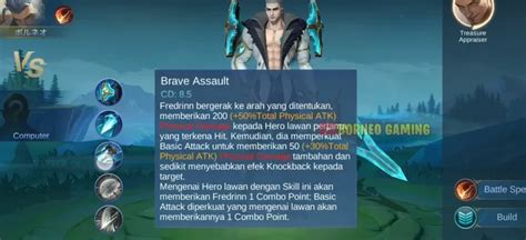 Bocoran Gameplay Hero Baru Mobile Legends Fredrinn Dengan Role Tank Dan