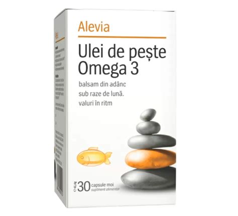 Ulei De Peste Omega Capsule Alevia