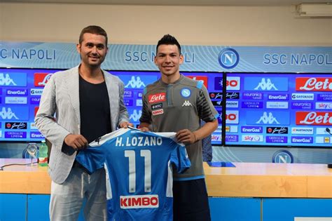 Napoli Lozano Si Presenta Foto Sportmediaset